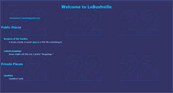 Desktop Screenshot of lobush.com